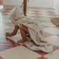 Hunny Knit Hooded Towel - Copper Pearl