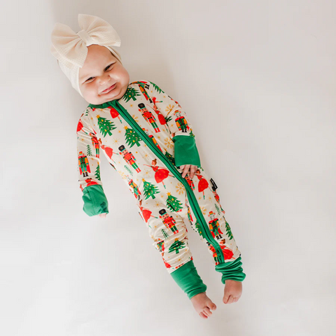 Nutcracker Zip Romper - Millie + Roo