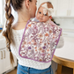 Flora Burp Cloths (3 pack) - Copper Pearl