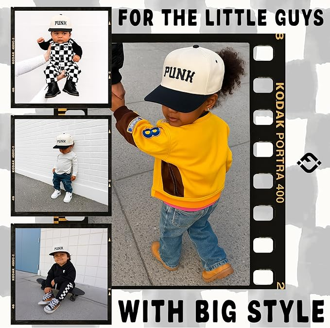 Punk Two Tone Cap - Funky Junque