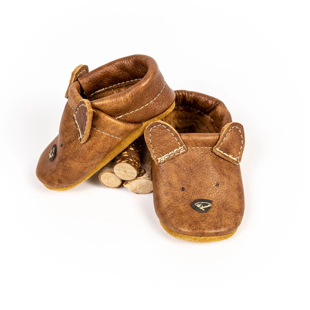 Russet Bear Shoes - Starry Knight Designs