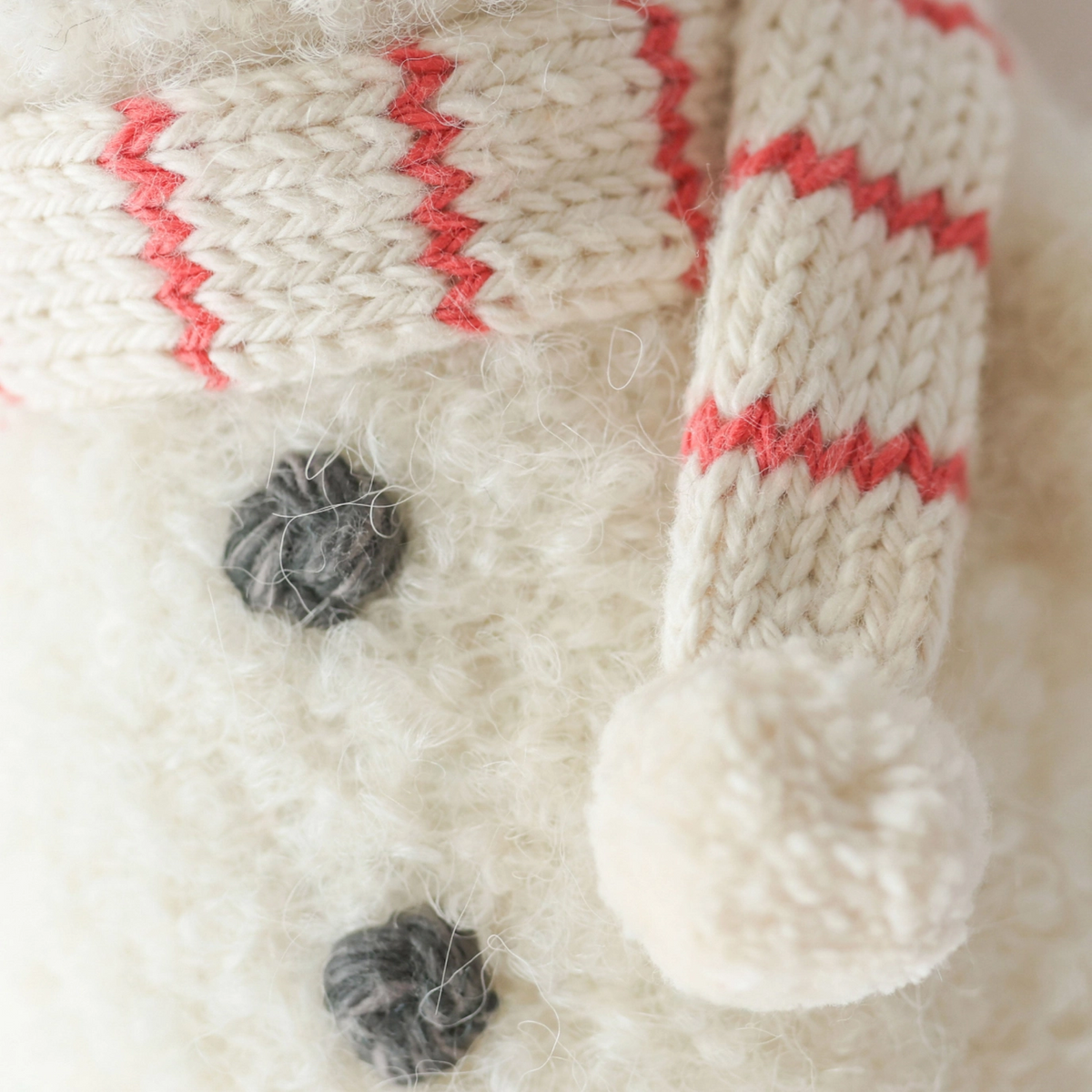 Baby Candycane Snowman- Cuddle + Kind