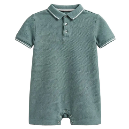 Walter Pique Polo Romper - Kendi