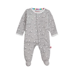 Gray Baa Baa Footies - Magnetic Me