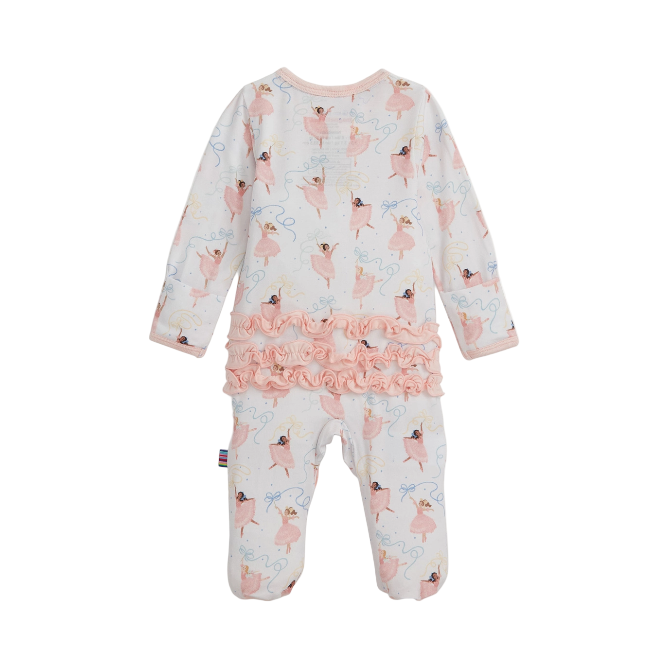 Pretty Plies Ruffle Footie - Magnetic Me