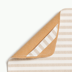 Mini Cafe Stripe High Chair Mat - Gathre