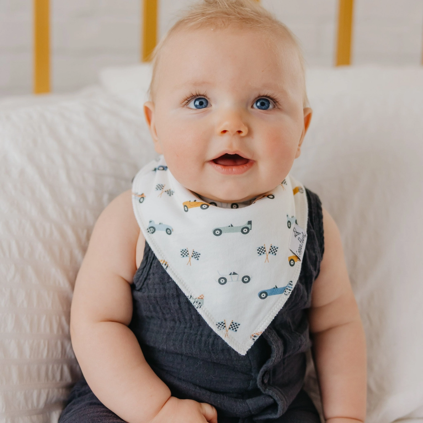 Speedster Bandana Bibs - Copper Pearl