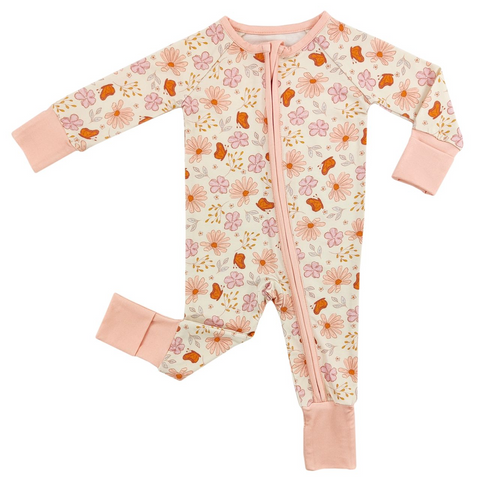 Floral Flutters Bamboo Sleeper - Little One Shop