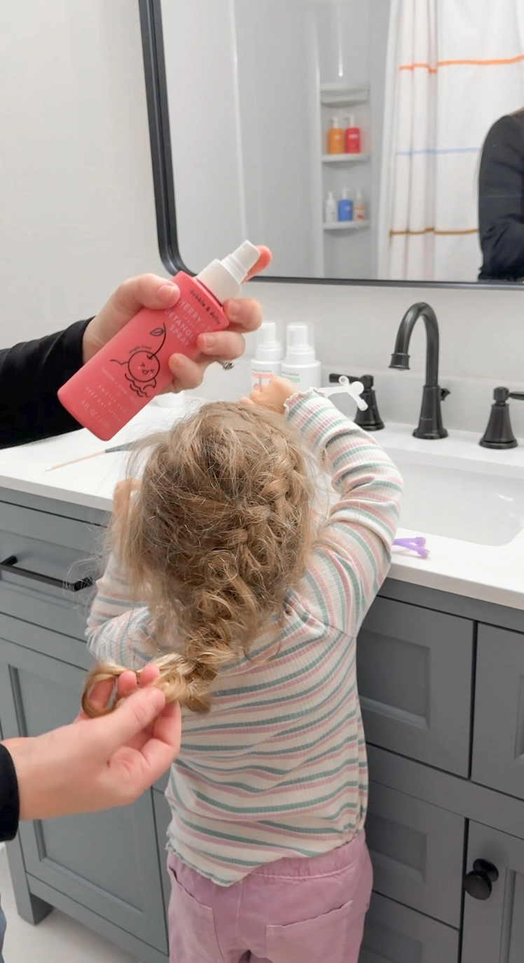 Cherry On Top Detangling Spray - Dabble & Dollop