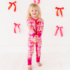 Little Bow Convertible Footie - Kiki & Lulu