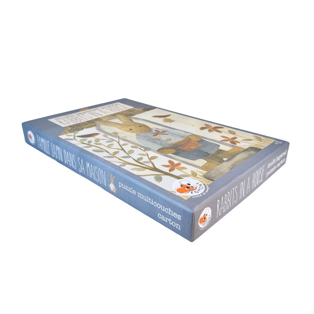 Rabbit Multi Layer Puzzle - Egmont Toys
