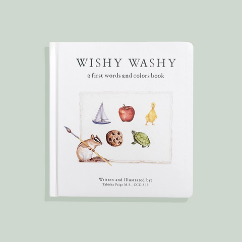 Wishy Washy: First Words and Colores - Paige Tate & Co