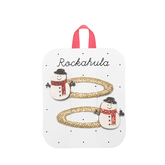 Snowman Glitter Clips - Rockahula