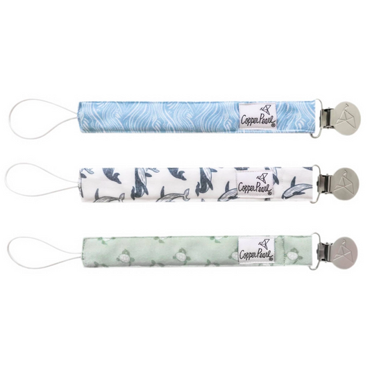 Cove Binky Clips - Copper Pearl