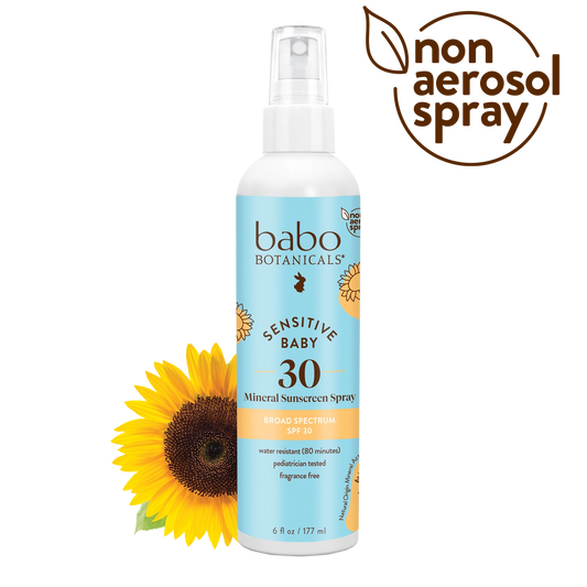 Sensitive Mineral Sunscreen Spray - Babo Botancials