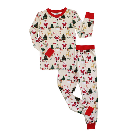 Cozy Christmas Toddler Pajama Set - Emerson & Friends
