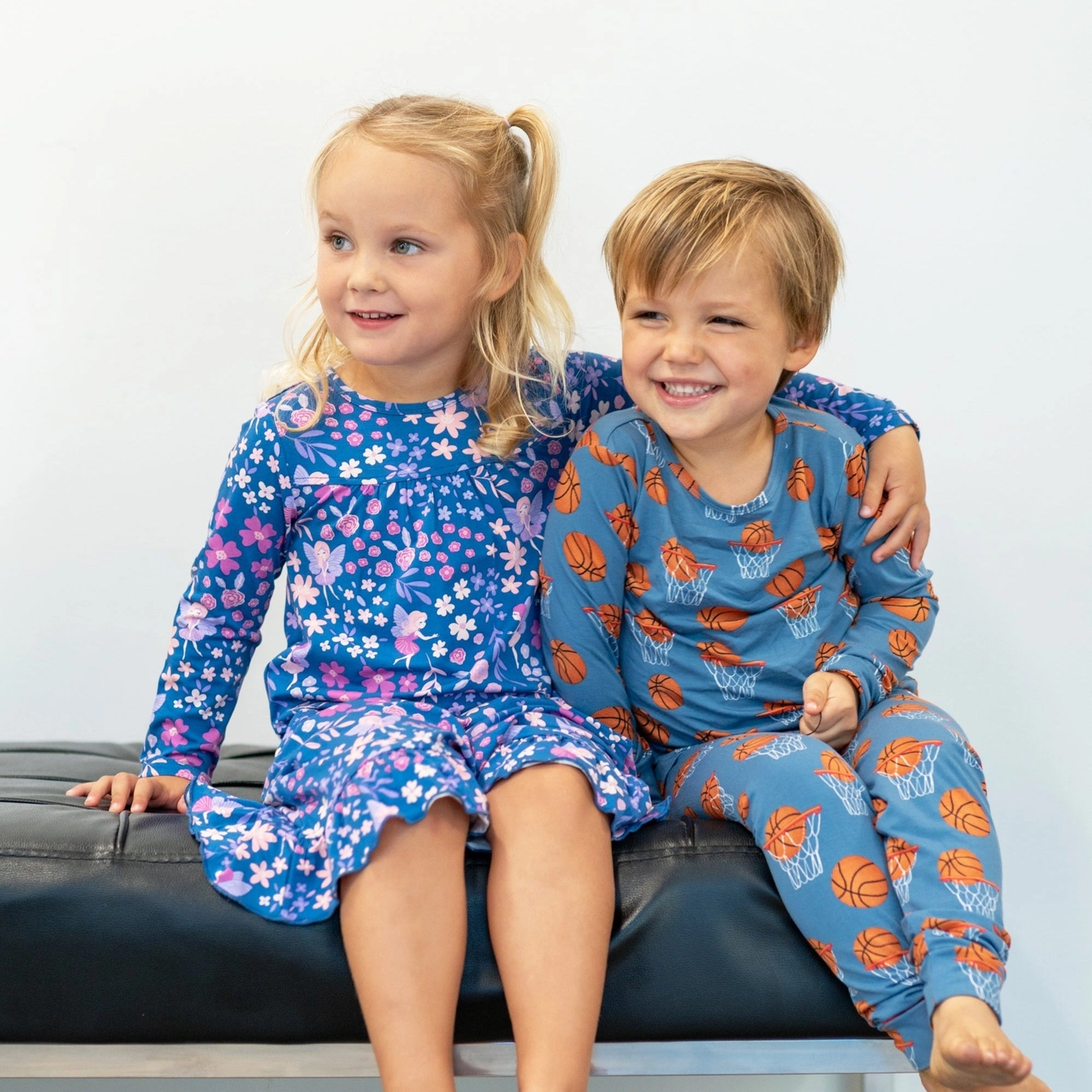 Basketball Hoops Two Piece Set - Sweet Bamboo