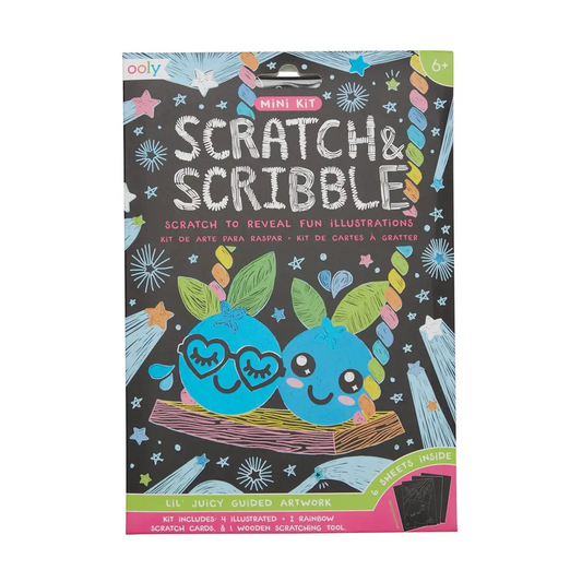 Lil' Juicy Mini Scratch & Scribble Kit - OOLY