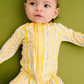 Sunny Meadow Stripe Sleeper - Little One Shop