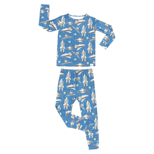 Deep In Orbit Two Piece Set - Sweet Bamboo