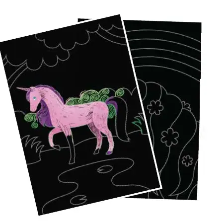 Magical Unicorns Scratch & Scribble Kit - OOLY