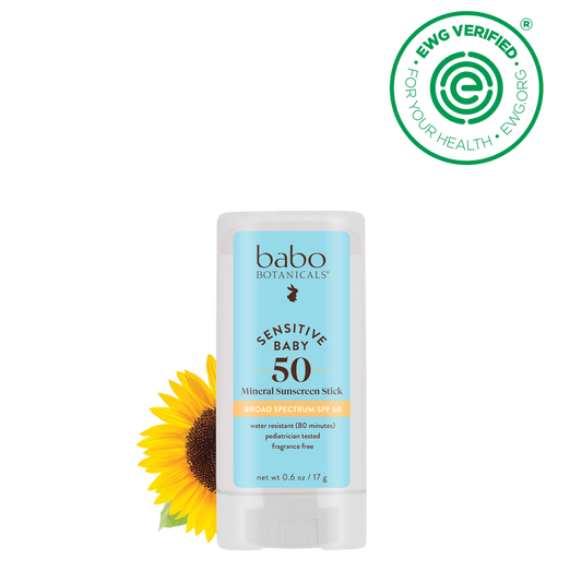 Sensitive Mineral Sunscreen Stick - Babo Botancials