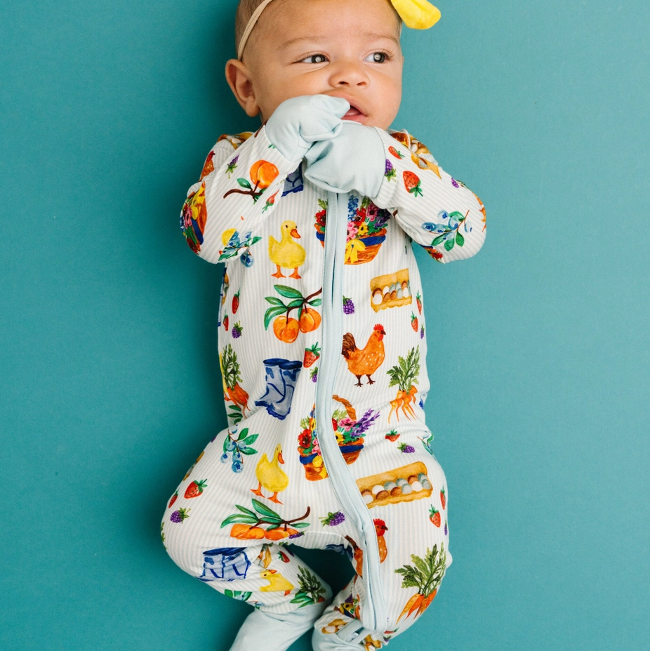 Homestead Harvest Bamboo Sleeper - Little One Shop