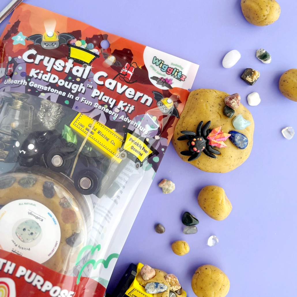 Crystal Cavern Kiddough Kit - Earth Grown Kids Dough