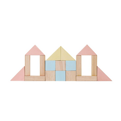 Pastel Blocks 40 ct. - Plan Toys