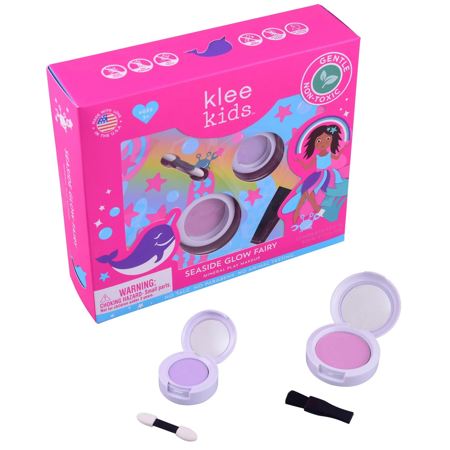 Seaside Glow Fairy 2pc Makeup Set - Klee Naturals