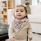 Flora Bandana Bib Set (4 pack) - Copper Pearl