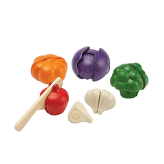 Veggie Set (5 color) - Plan Toys