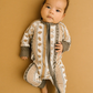 Touchdown Stripe Sleeper - Little One Shop