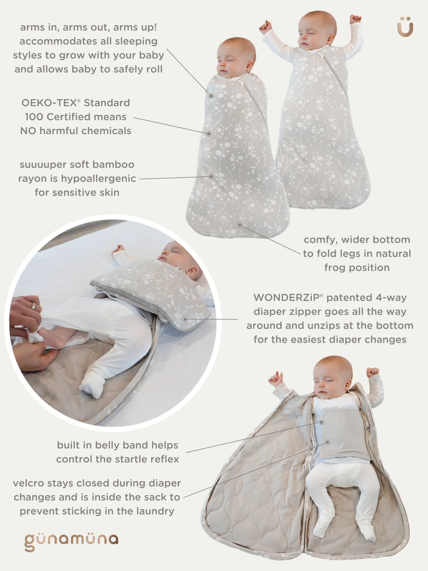 Cowboy Goose 1.0 TOG Swaddle - Gunamuna