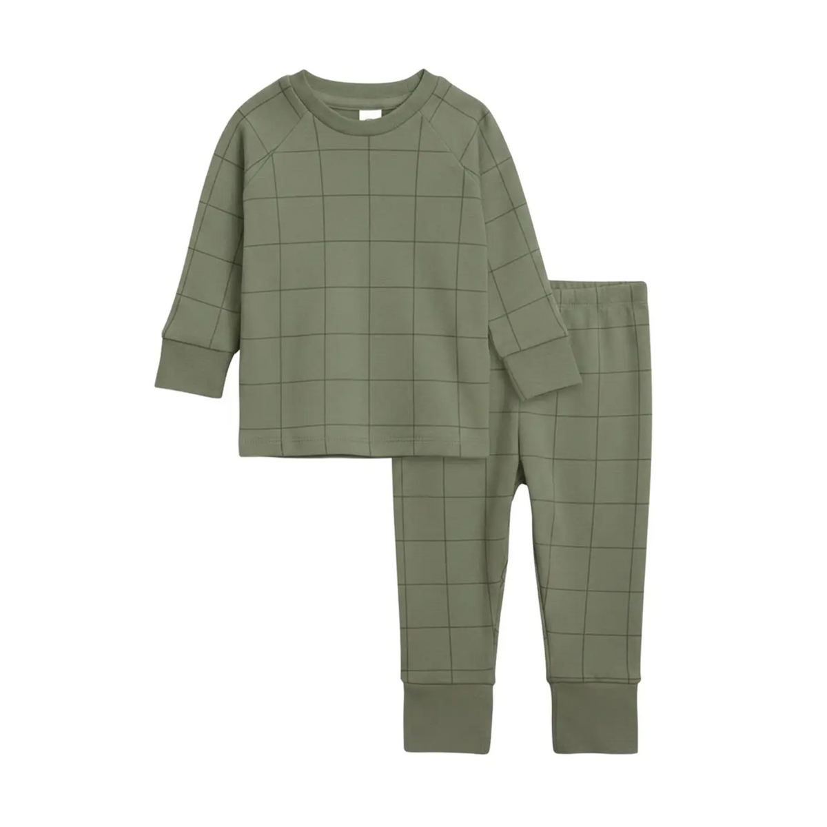 Basket Long Sleeve Jammies - Colored Organics