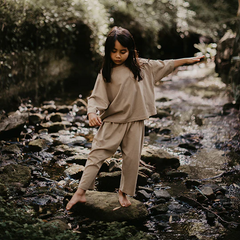 Mushroom Oversized Tee - The Simple Folk