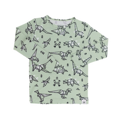 Origami Dino Two Piece Set - Sweet Bamboo