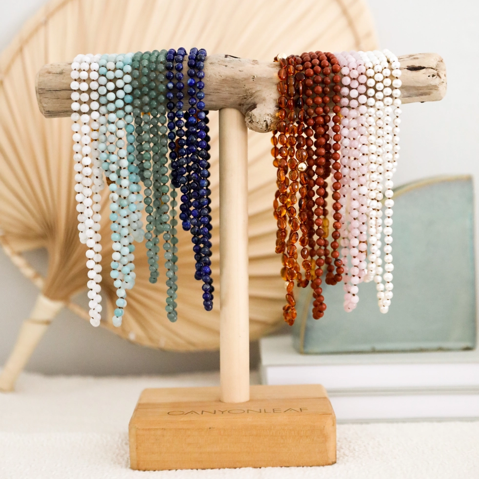 Pure Gemstone + Lapis Lazuli Necklace - CanyonLeaf