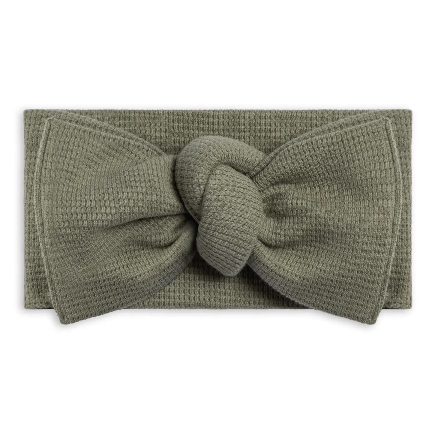 Fern Waffle Knot Bow - Colored Organics
