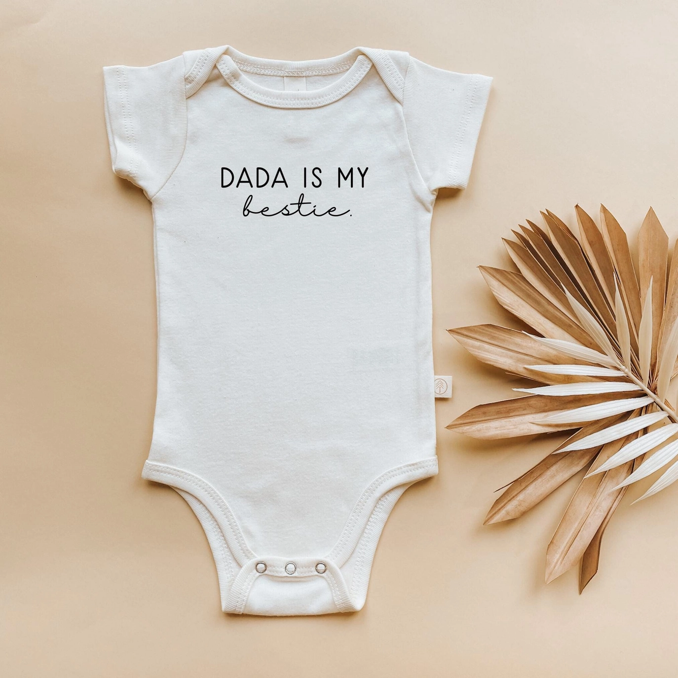 Dada is my Bestie Short Sleeve Bodysuit - Tenth & Pine