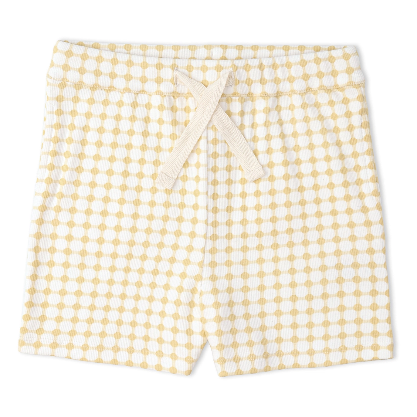 Dotty Gingham Collar Tee & Short Set - Makemake Organics