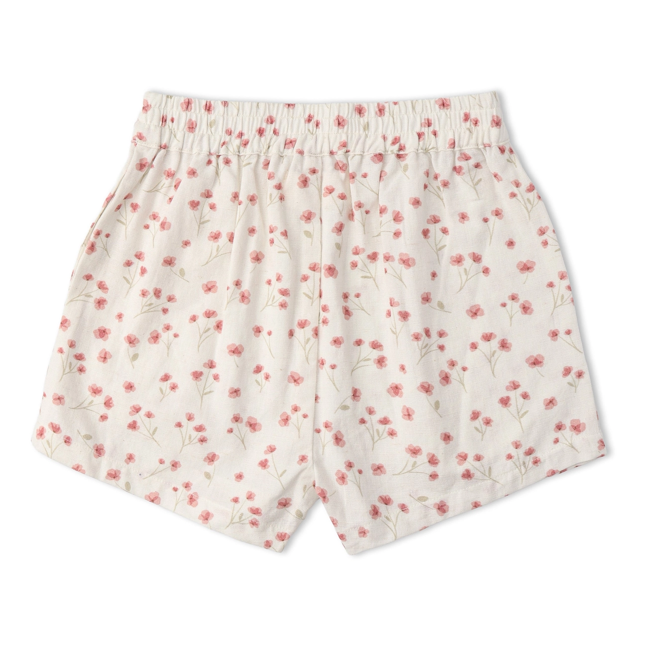 Pink Bloom Tie Up Top & Short Set - Makemake Organics