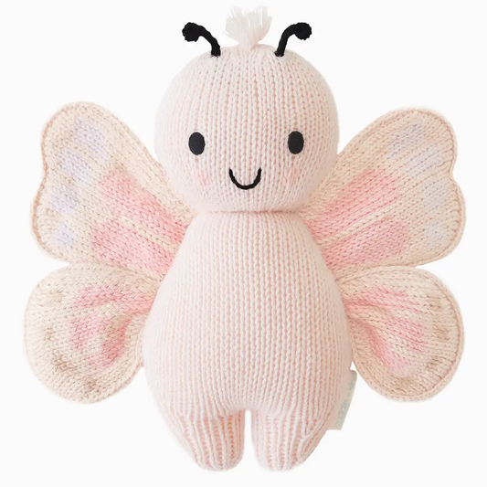 Baby Petal Pink Butterfly - Cuddle + Kind