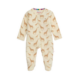 Cream Jolie Giraffe Footies - Magnetic Me