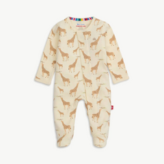 Cream Jolie Giraffe Footies - Magnetic Me