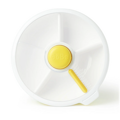 Lemon Yellow Large Snack Spinner Slide - GoBe