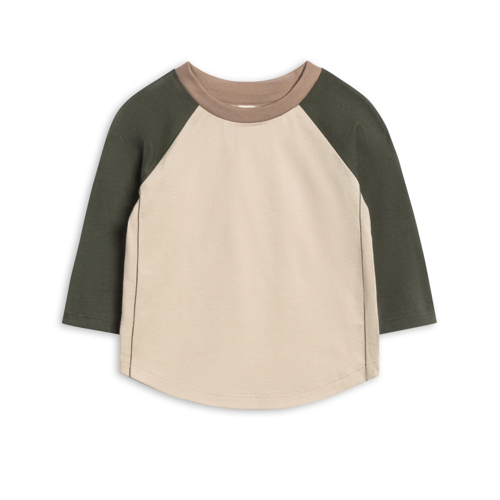 Oat & Pine Louie Baseball Tee - Colored Organics
