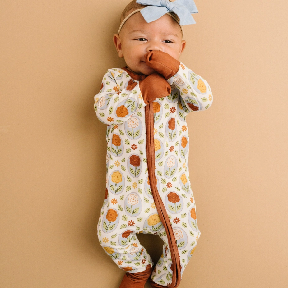 Rustic Meadow Bamboo Sleeper - Little One Shop