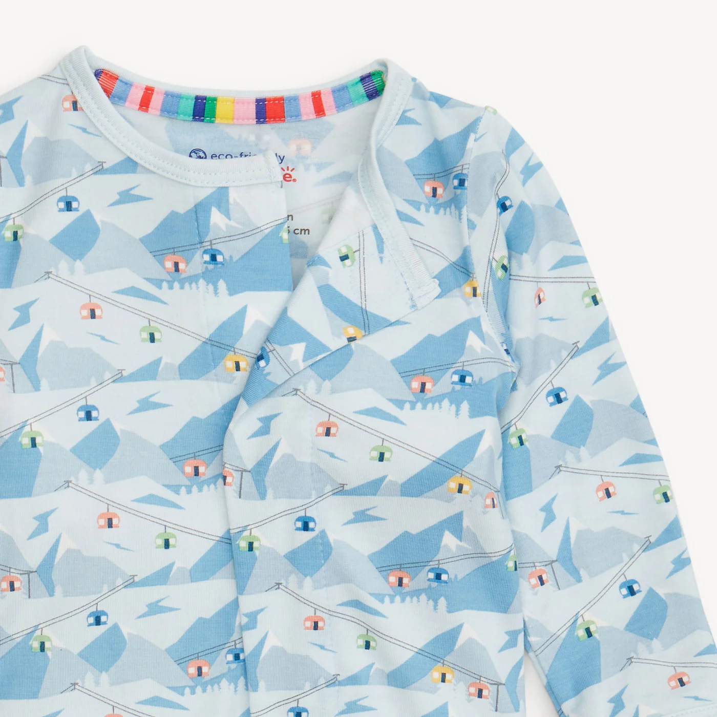 Blue Apres Chic Footie - Magnetic Me