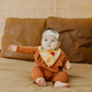 Karver Bandana Bib Set (4 pack) - Copper Pearl